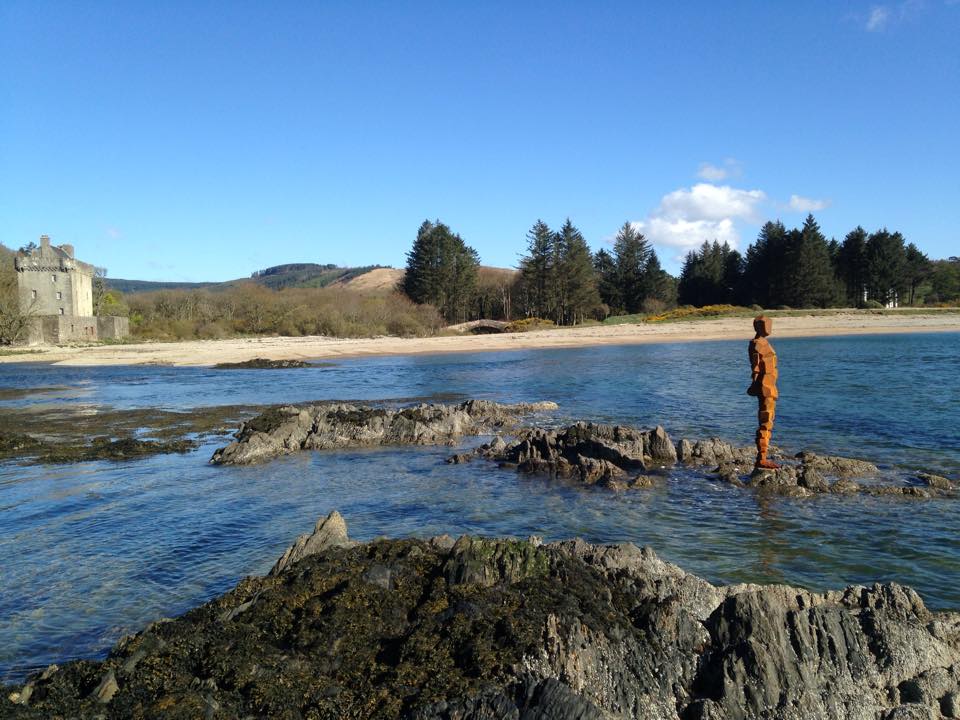 Anthony Gormley's Land sculpture